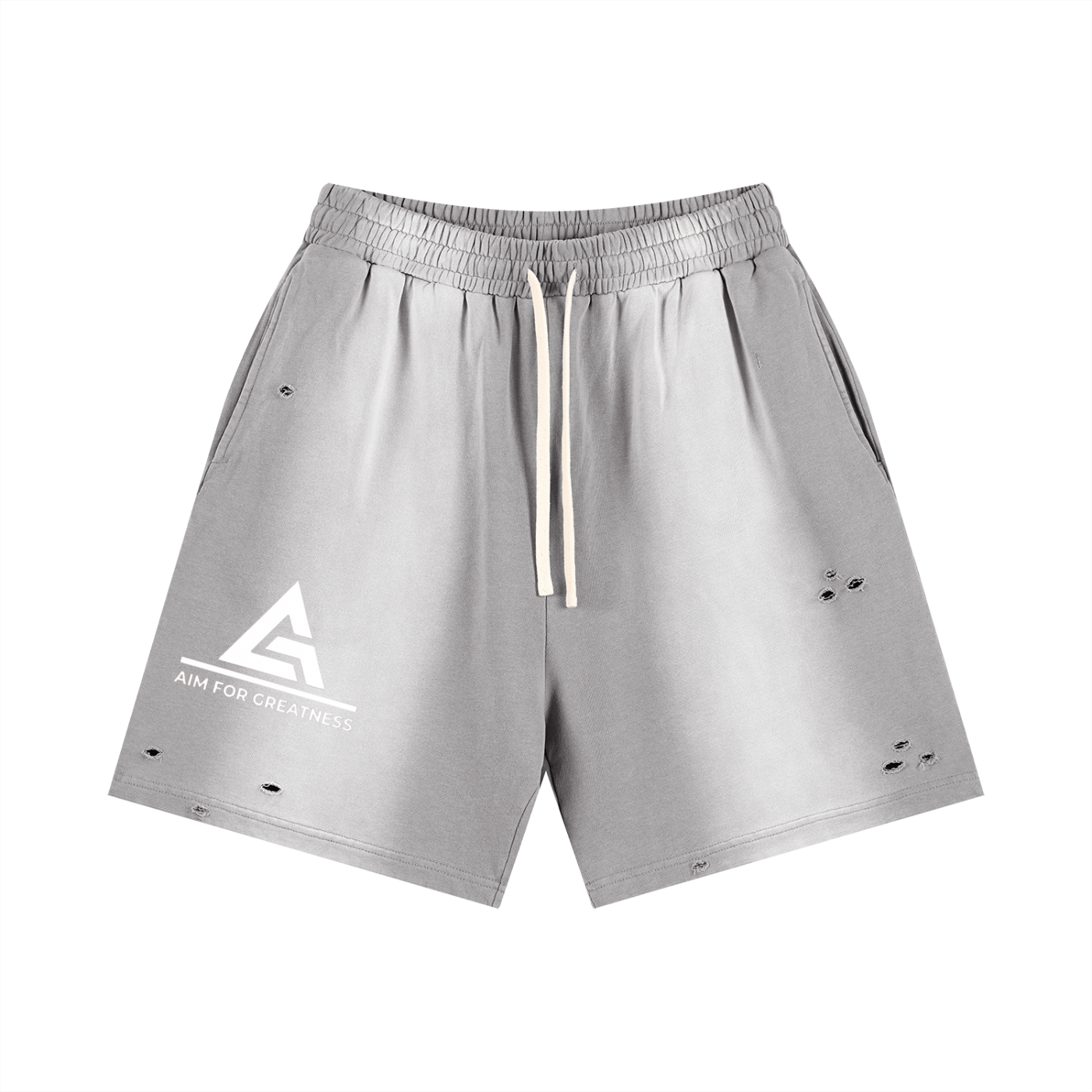 Sun Fade Distressed Shorts