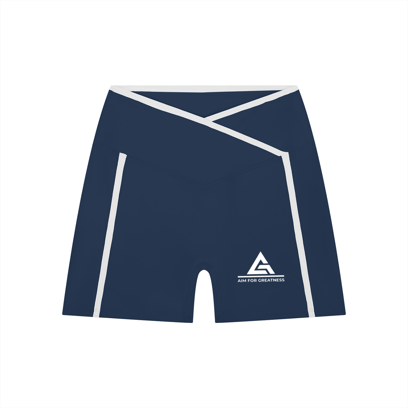 Women’s High Rise Color Block Yoga Shorts