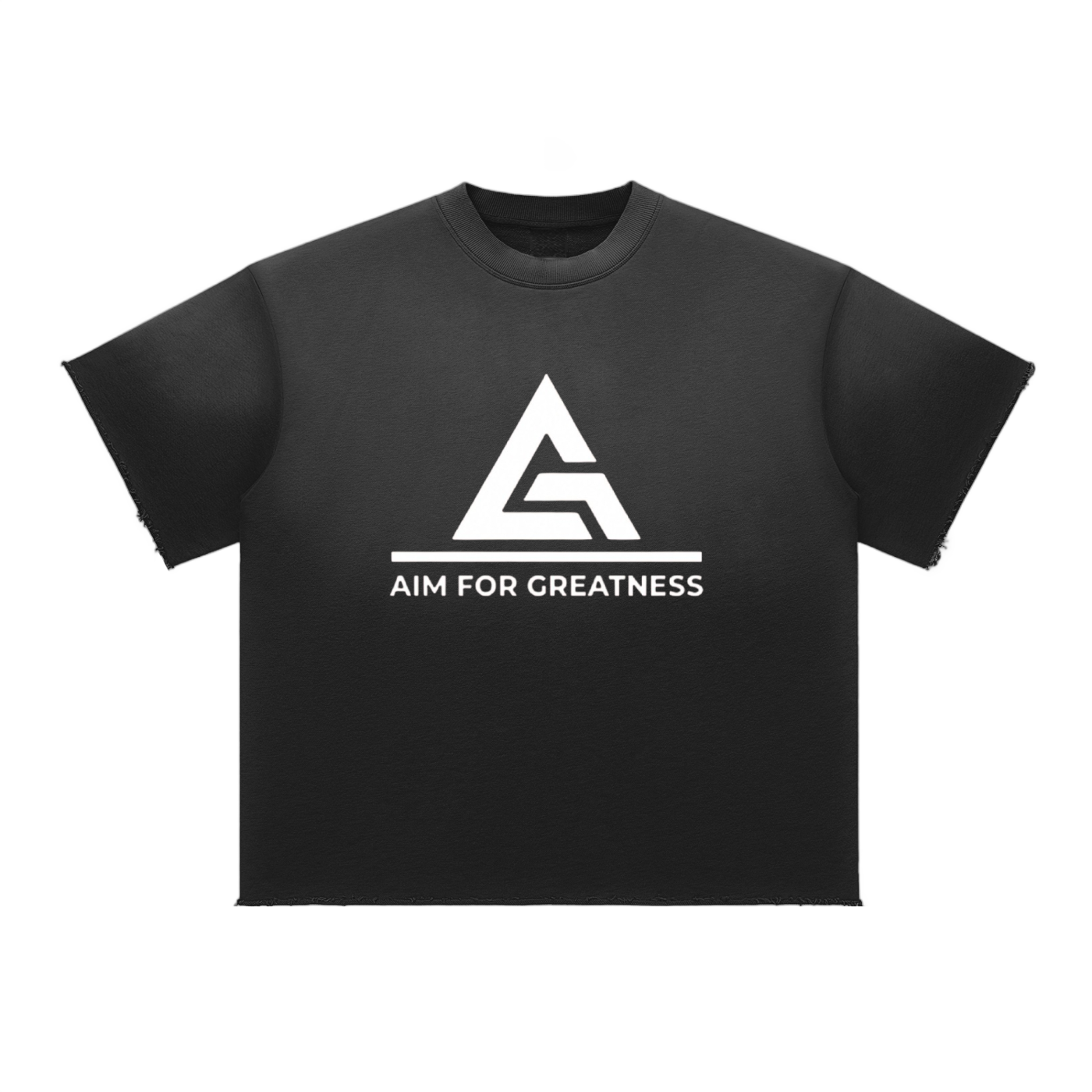 Sun Fade Raw Edge T-Shirt