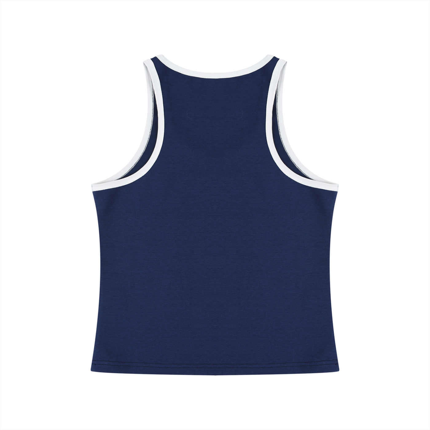 Women's Color Block Cropped Tank Top